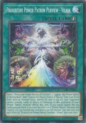 Prohibitive Power Patron Purview - Vilaea - CORI-EN055: Chaos Origins