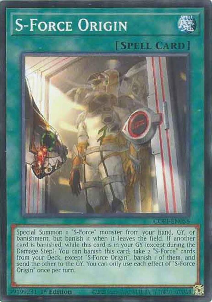 S-Force Origin - CORI-EN058: Chaos Origins