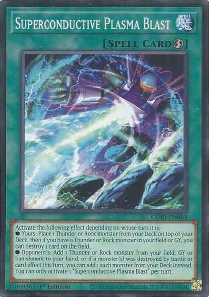 Superconductive Plasma Blast - CORI-EN063: Chaos Origins