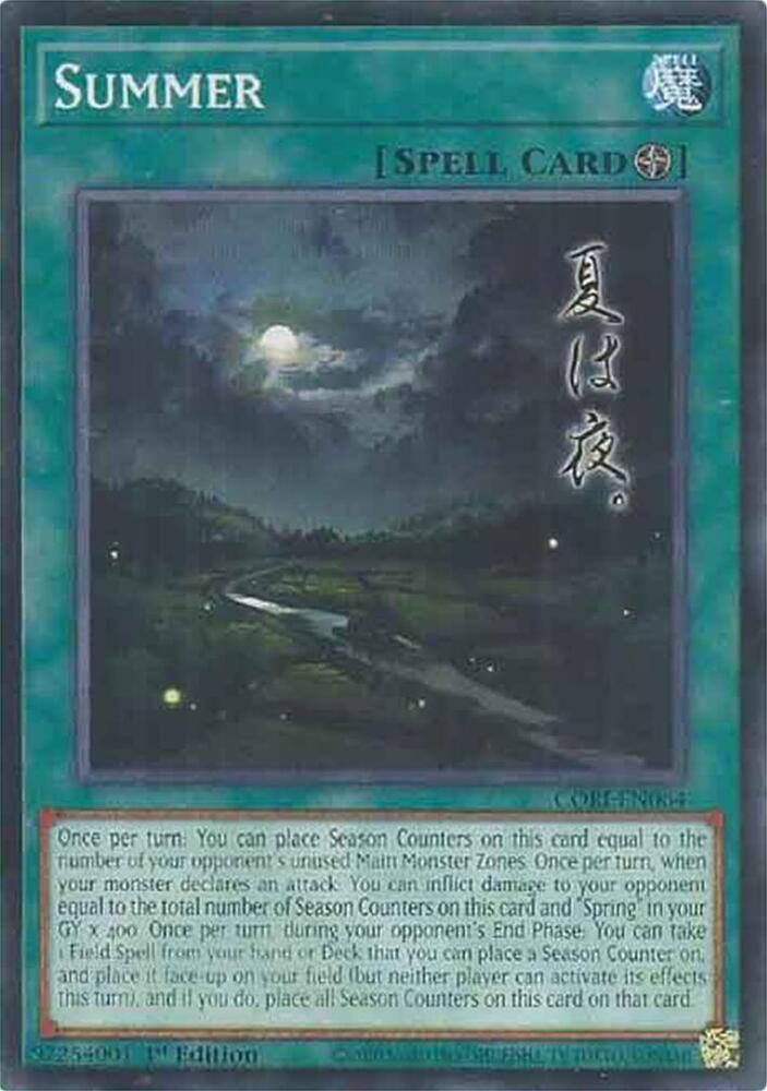 Summer - CORI-EN064: Chaos Origins