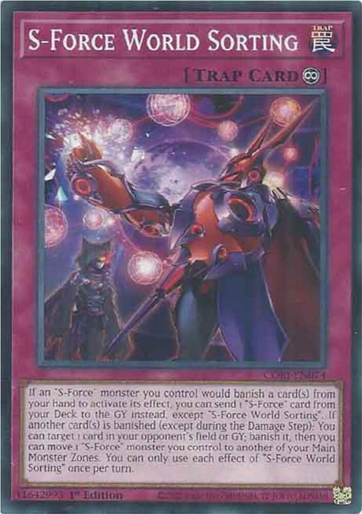 S-Force World Sorting - CORI-EN074: Chaos Origins