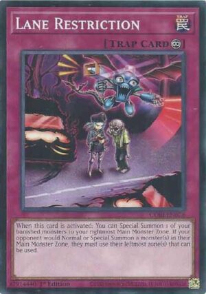 Lane Restriction - CORI-EN078: Chaos Origins