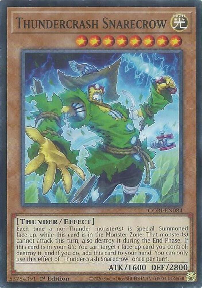 Thundercrash Snarecrow - CORI-EN084: Chaos Origins