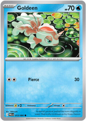 Goldeen - 013/084 - 013/084: ME05: Pitch Black