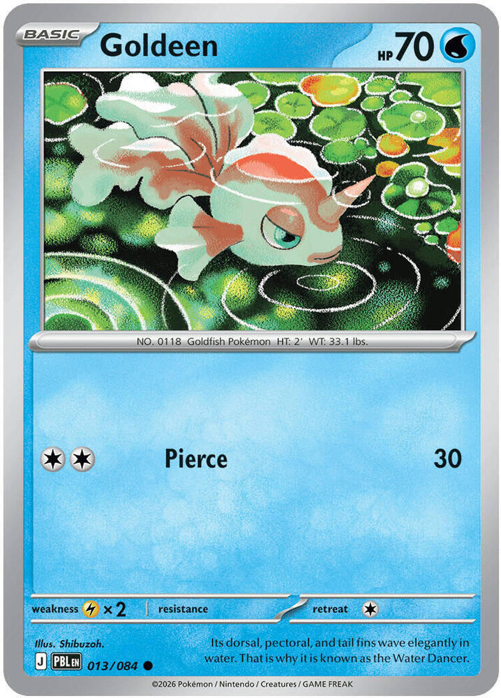 Goldeen - 013/084 - 013/084: ME05: Pitch Black