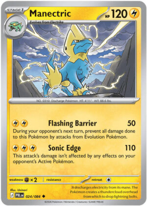 Manectric - 024/084 - 024/084: ME05: Pitch Black