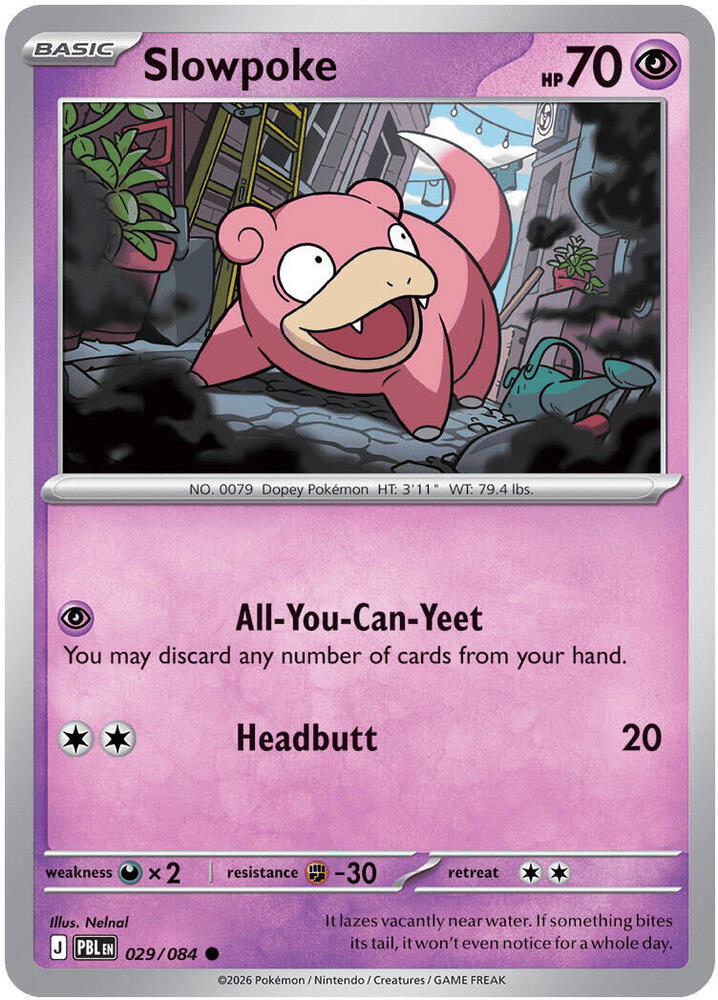 Slowpoke - 029/084: ME05: Pitch Black