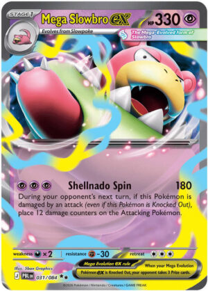 Mega Slowbro ex - 031/084: ME05: Pitch Black