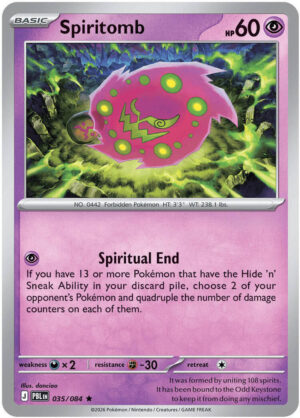 Spiritomb - 035/084: ME05: Pitch Black