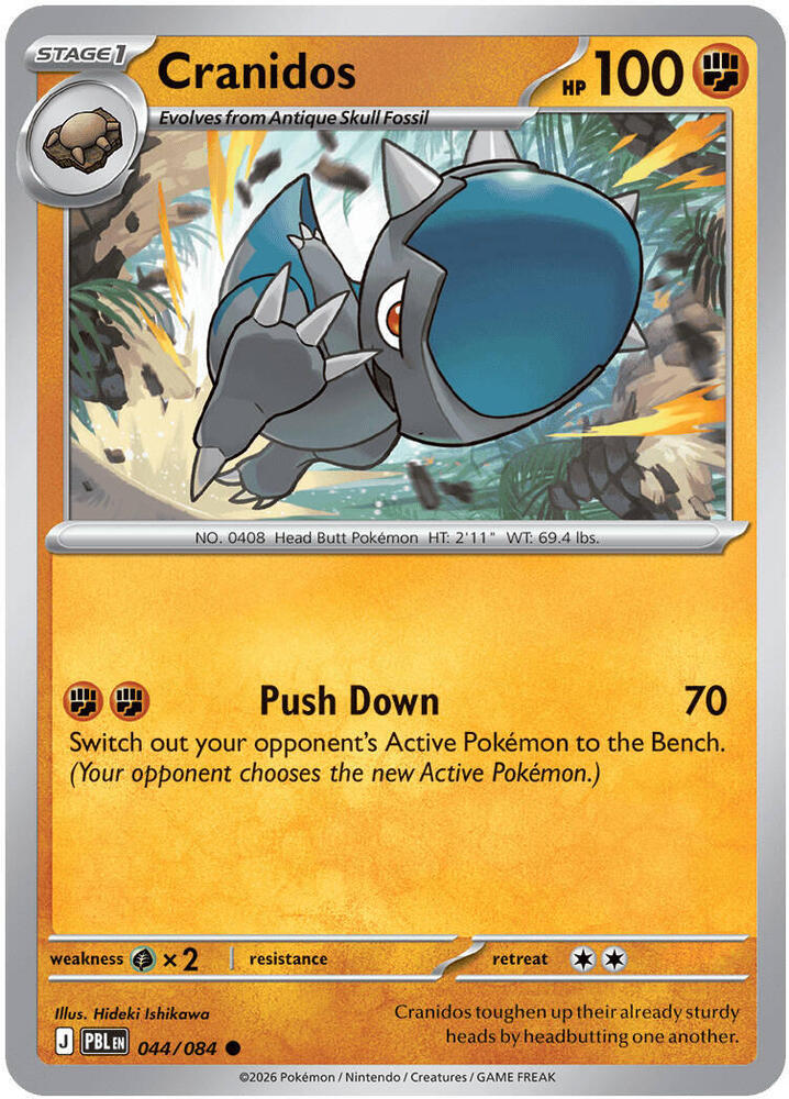 Cranidos - 044/084: ME05: Pitch Black