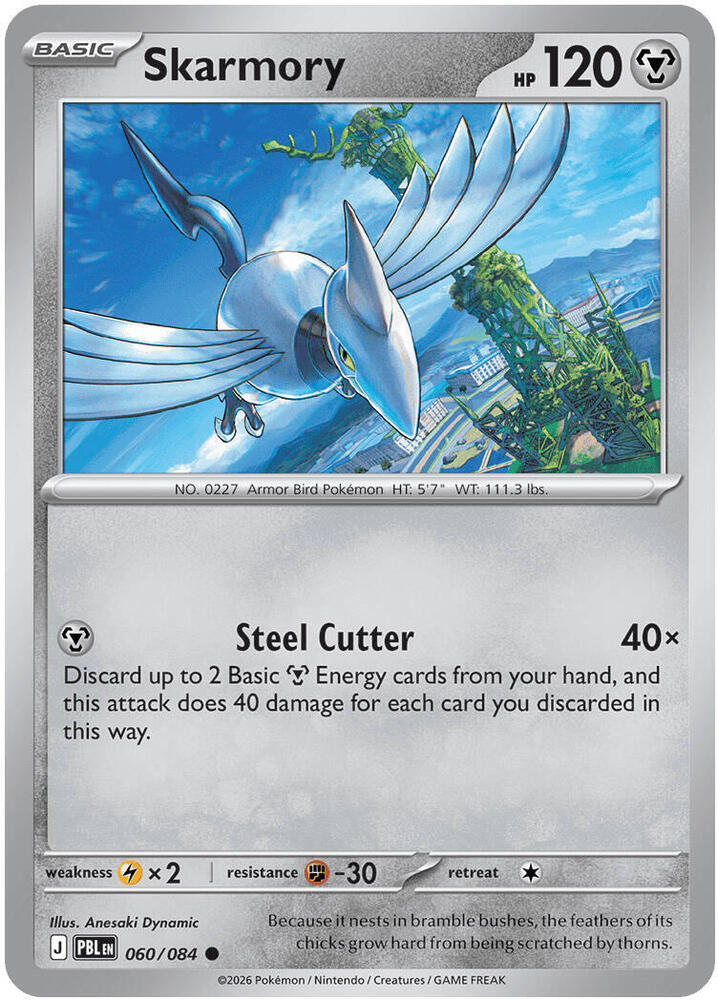 Skarmory - 060/084: ME05: Pitch Black