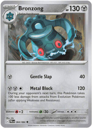 Bronzong - 064/084: ME05: Pitch Black