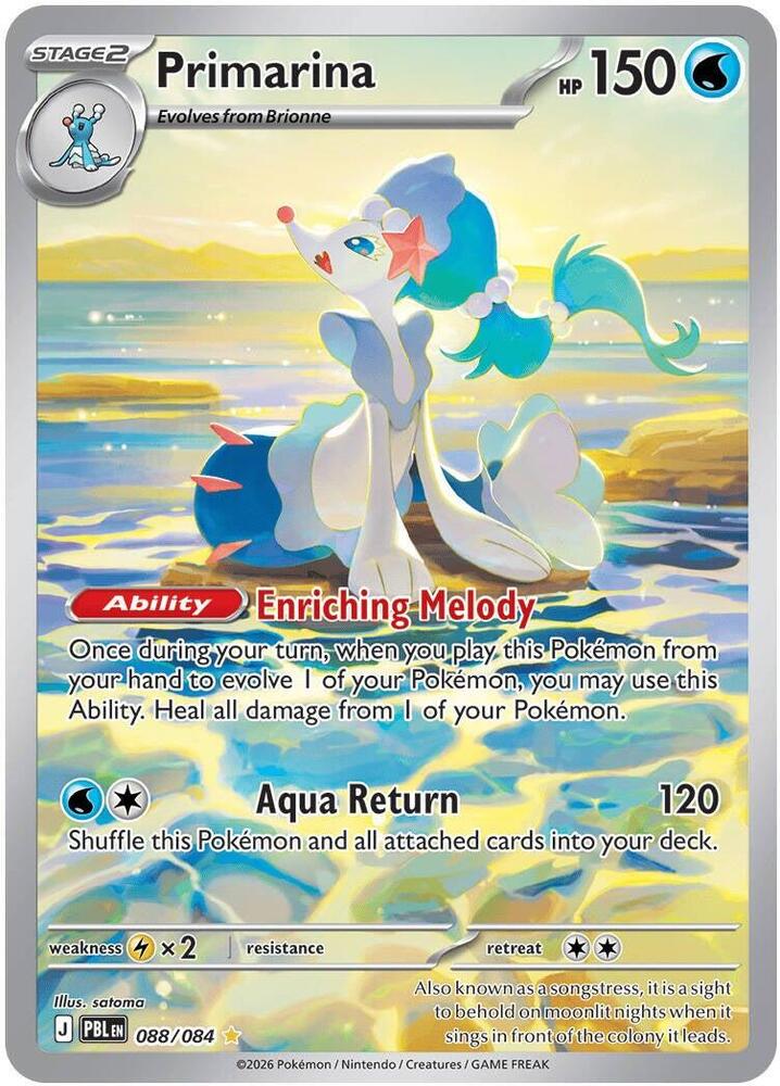 Primarina - 088/084 - 088/084: ME05: Pitch Black