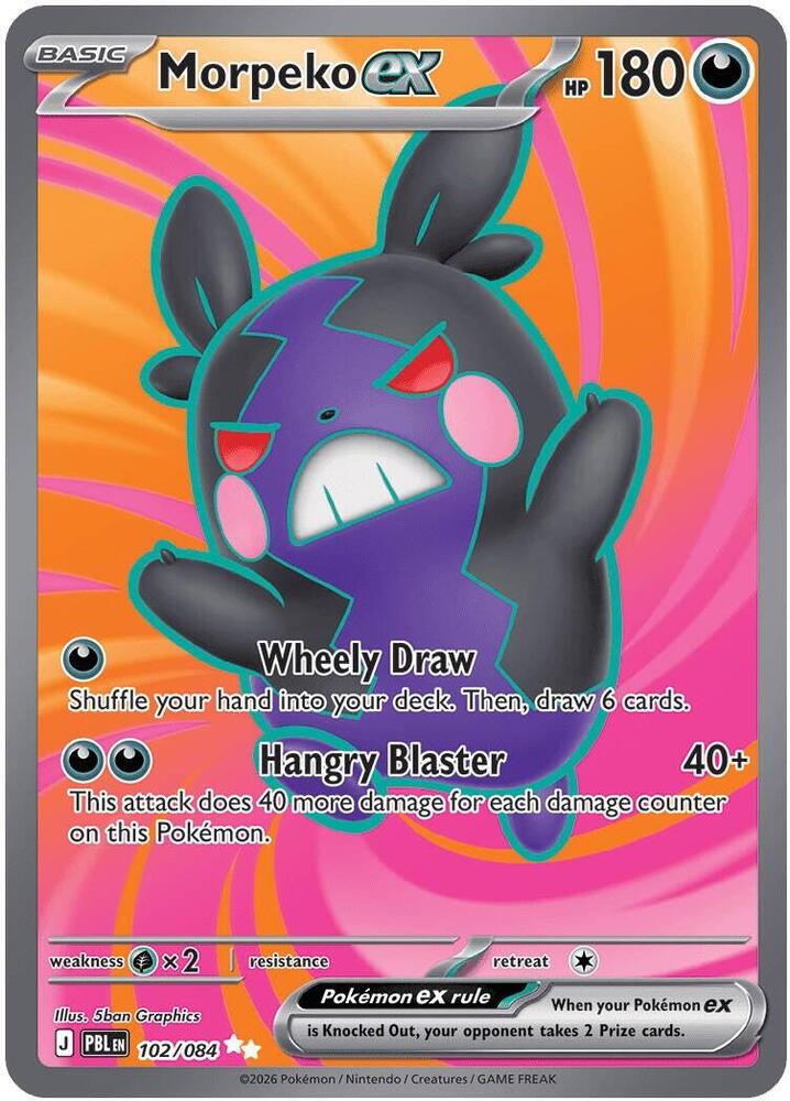 Morpeko ex - 102/084 - 102/084: ME05: Pitch Black