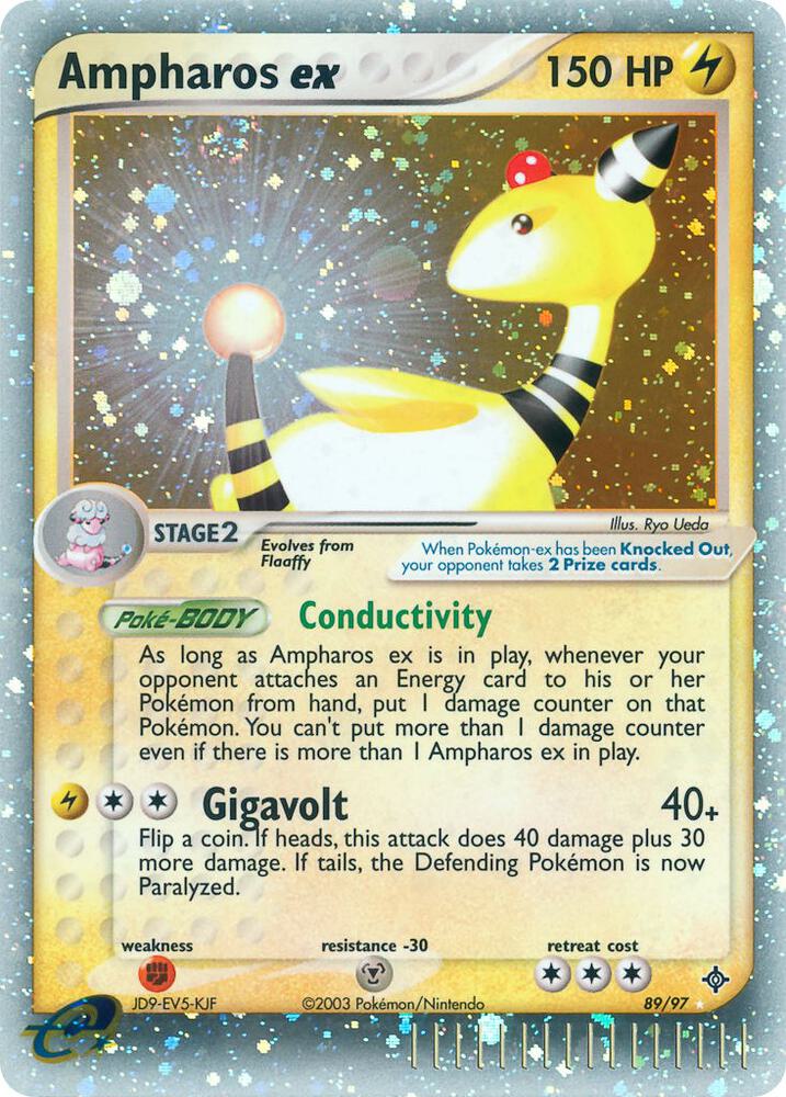 Ampharos ex - 89/97: Dragon