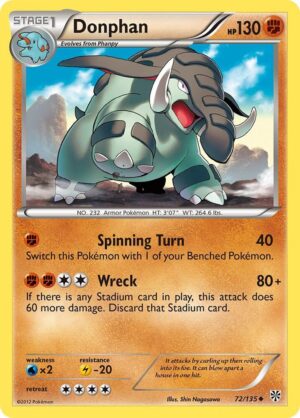 Donphan - 72/135: Plasma Storm