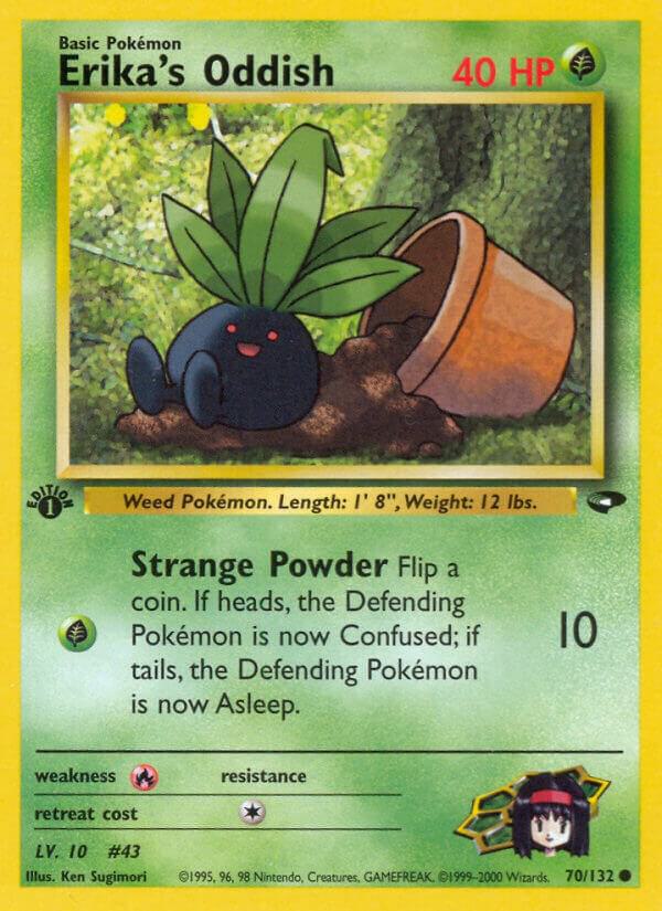 Erika's Oddish - 070/132: Gym Challenge (LP)