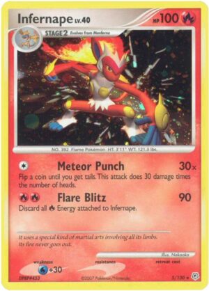Infernape - 5/130: Diamond and Pearl