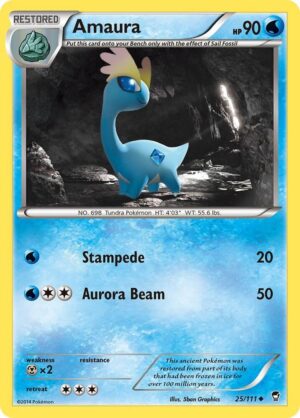 Amaura - 25/111: XY - Furious Fists (MP)