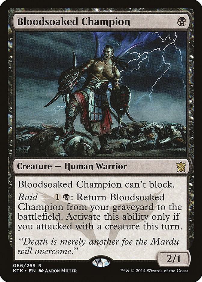 Bloodsoaked Champion - 66: Khans of Tarkir
